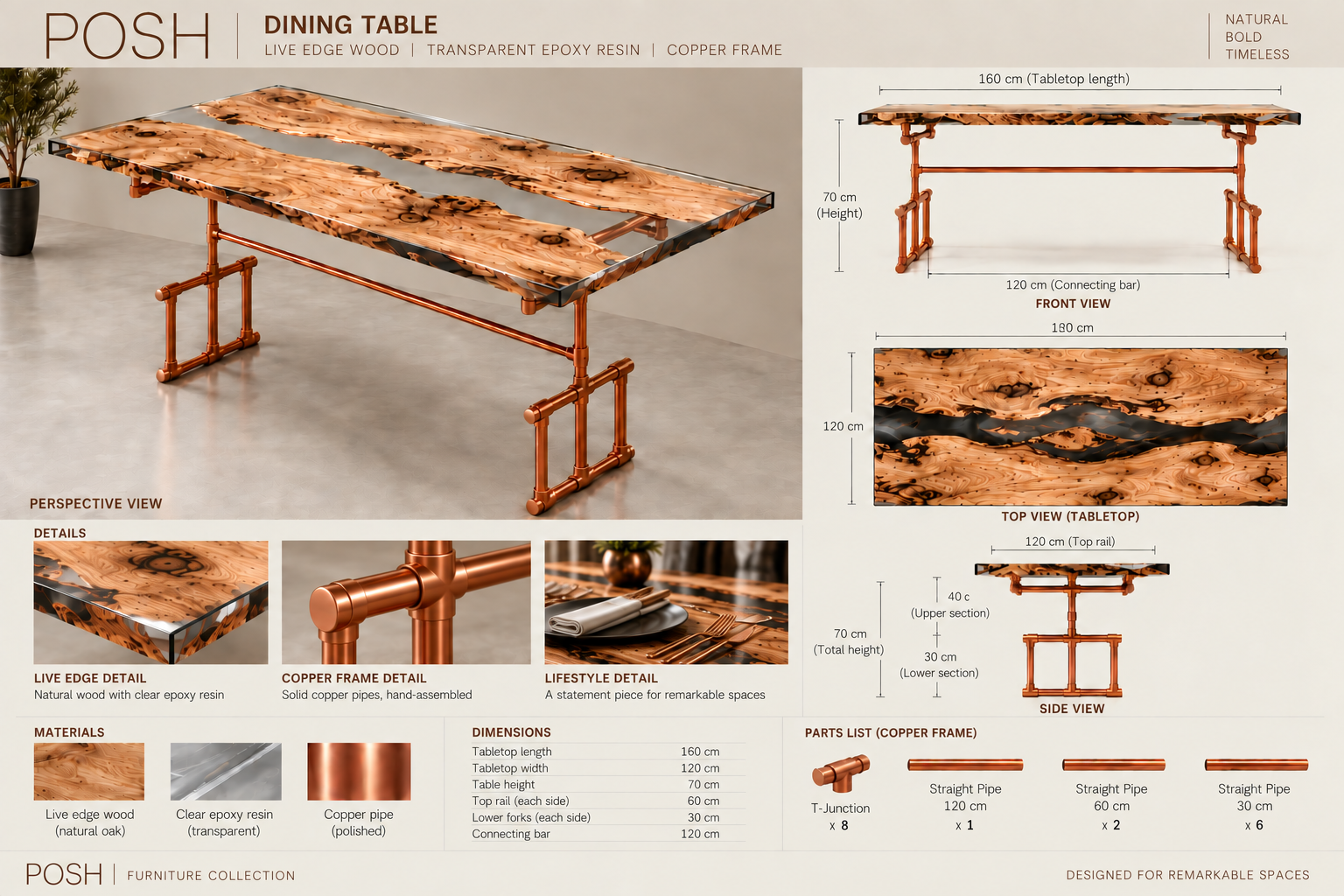 POSH Dining Table